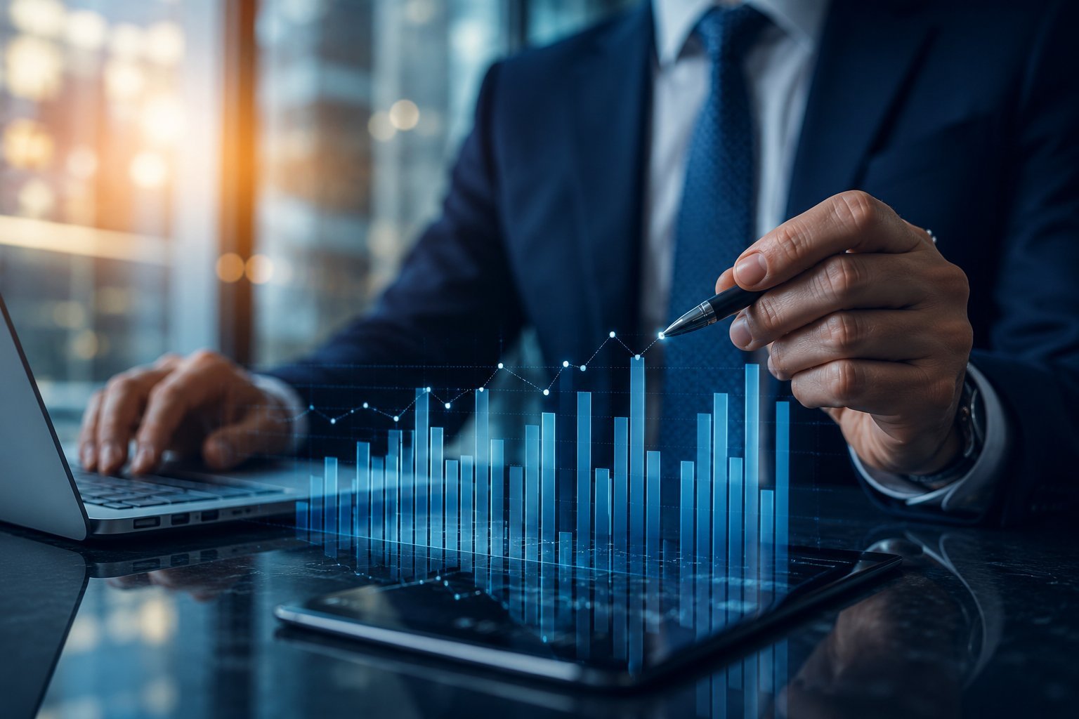 Financial analysis and data visualization